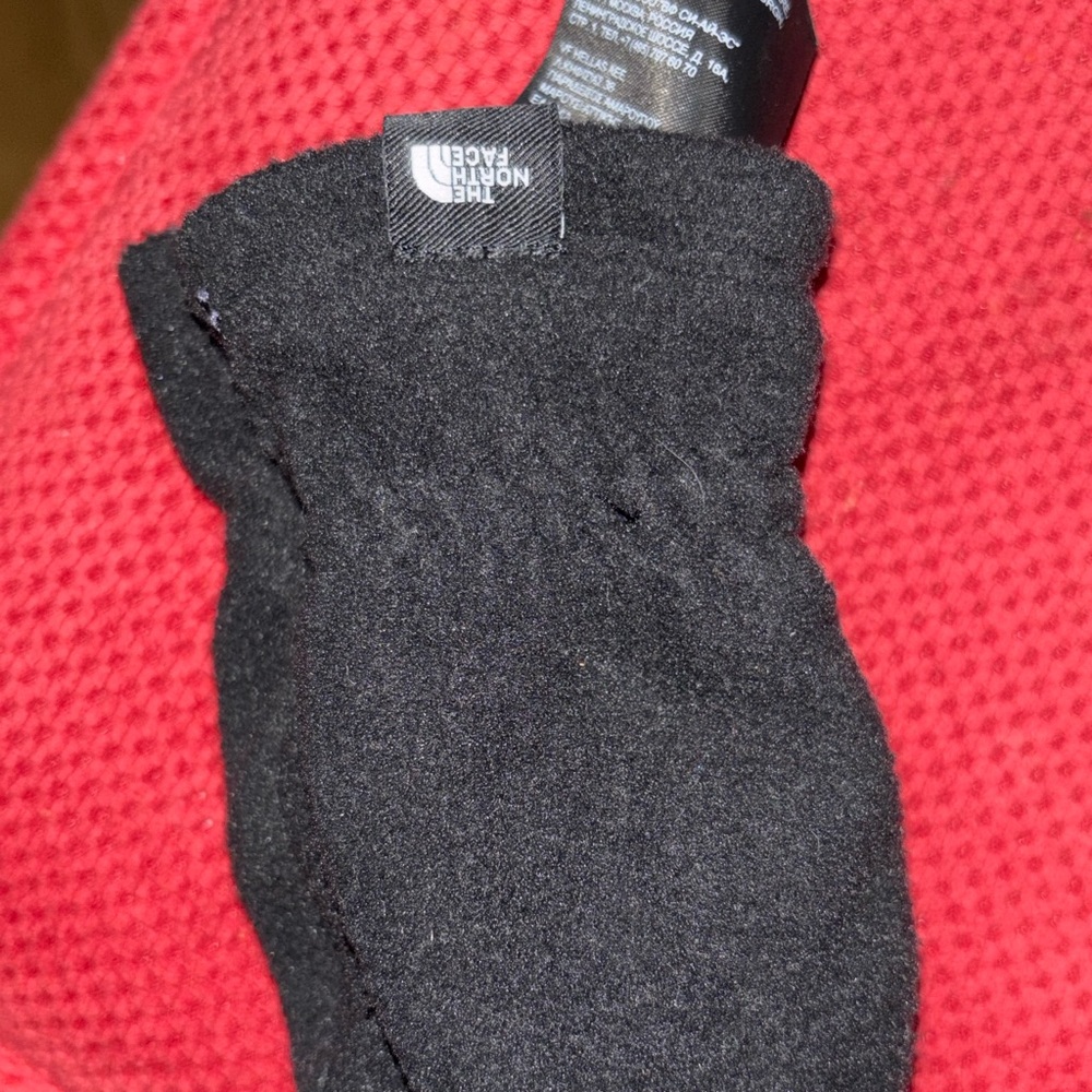 The North Face Black Baby Fleece Gloves Baby size